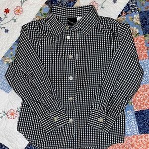 Boys long sleeve button up dress shirt